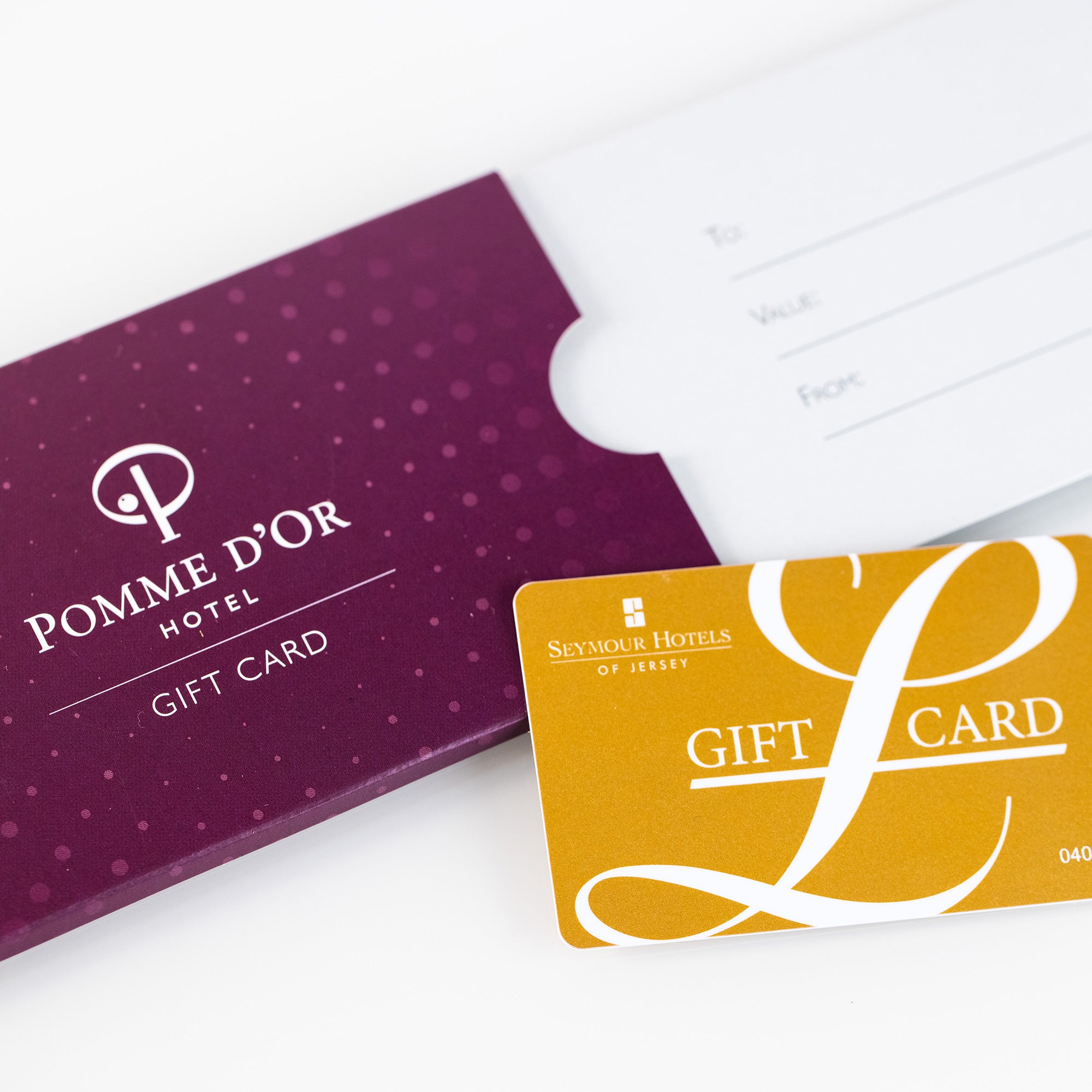Pomme d'Or Hotel Gift Card